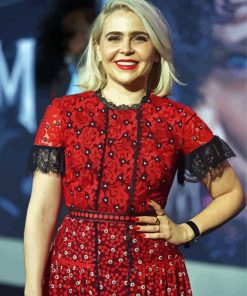 Mae Whitman American Actress Paint By Numbers