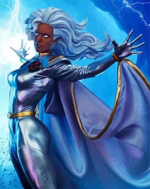 Marvel Comics Storm Paint By Numbers