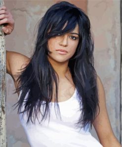 Michelle Rodriguez Paint By Numbers