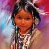 Native Girl Paint By Numbers