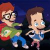 Nick And Andrew From Big Mouth Serie Paint By Numbers