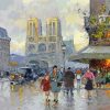 Notre Dame Paris By Edouard Cortès Paint By Numbers