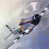 P 51 Mustang Art Paint By Numbers