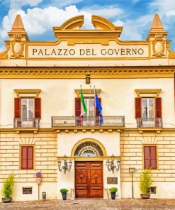 Palazzo Della Provincia Cosenza Paint By Numbers