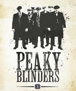 Peaky Blinders Serie Poster Paint By Numbers