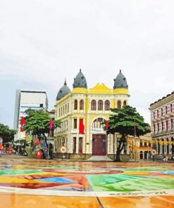 Recife City Hall Paint By Numbers