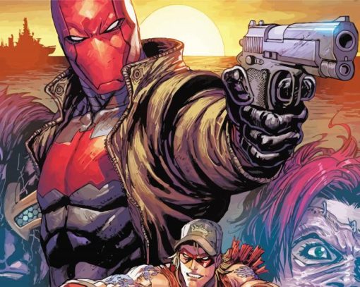 Red Hood Paint By Numbers