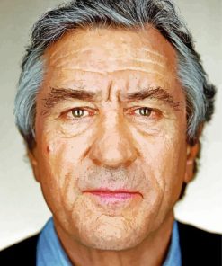 Robert Deniro Face Paint By Numbers