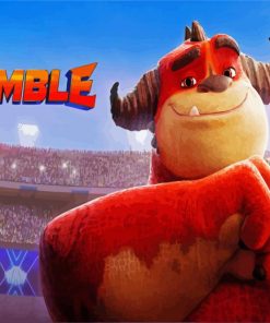 Rumble Animated Movie Paint By Numbers