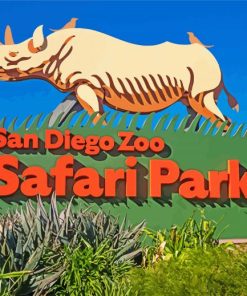 San Diego Zoo Paint By Numbers