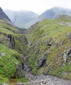 Scafell Pike Mountain Paint By Numbers