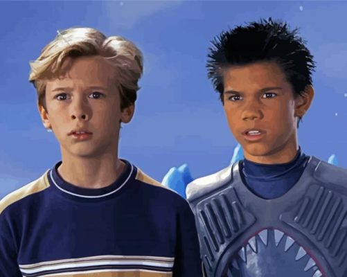 Sharkboy And His Friend Paint By Numbers