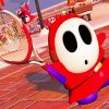 Shy Guy Playing Tennis Paint By Numbers