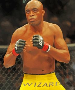 Spider Anderson Silva Paint By Numbers