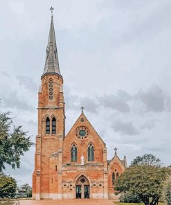 St Mary Mudgee Church Paint By Numbers