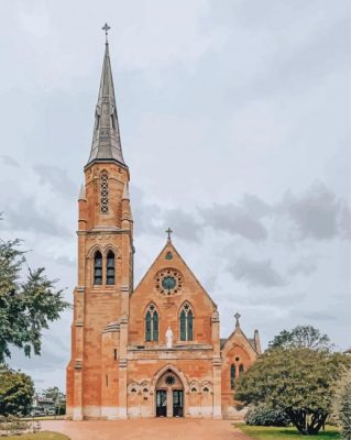 St Mary Mudgee Church Paint By Numbers