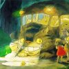 Studio Ghibli My Neighbor Totoro Catbus Paint By Numbers