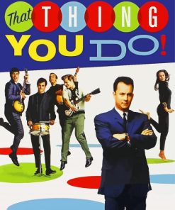 That Thing You Do Movie Poster Paint By Numbers