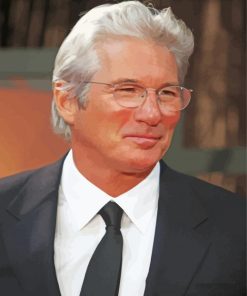 The Actor Richard Gere Paint By Numbers