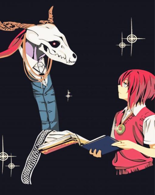 The Ancient Magus Bride Characters Art Paint By Numbers