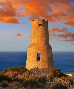 Torre Del Gerro Javea Paint By Numbers