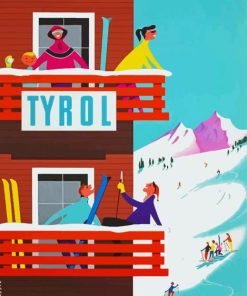 Tyrol Illustration Paint By Numbers