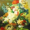 Van Huysum Still Life With Flowers Paint By Numbers