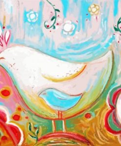 Whimsical Bird Paint By Numbers