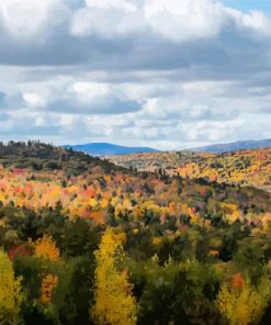 White Mountains Paint By Numbers