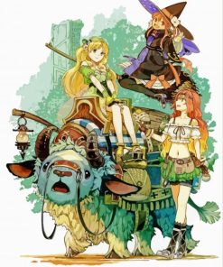 Witch Hat Atelier Characters Paint By Numbers