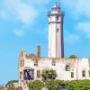 Aesthetic Alcatraz Island Lighthouse Paint By Numbers