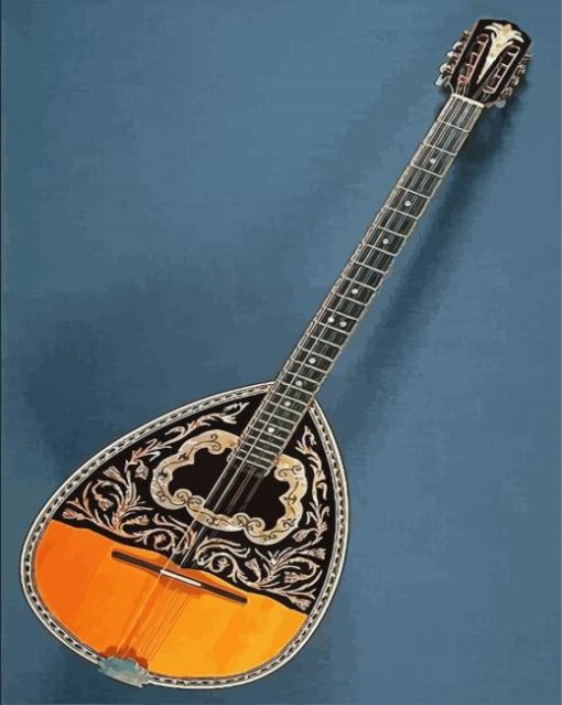 Aesthetic Bouzouki Paint By Numbers