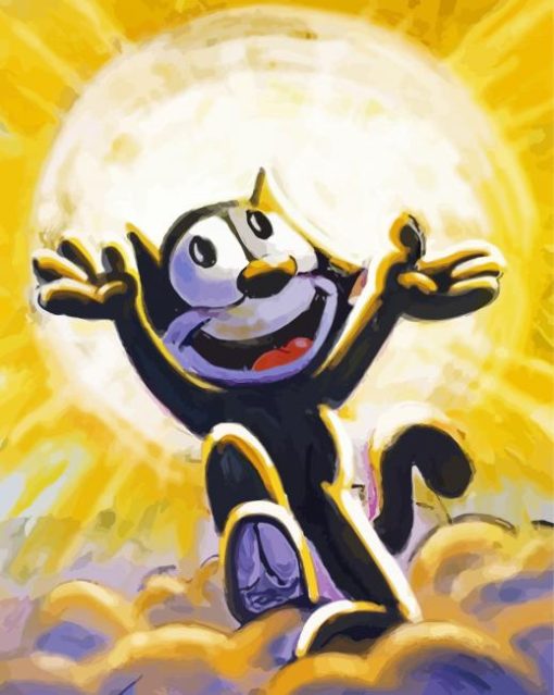 Aesthetic Felix The Cat Paint By Numbers