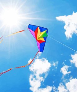 Aesthetic Flying Kites Paint By Numbers