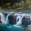 Beautiful Waterfall River Paint By Numbers