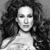 Black And White Sarah Jessica Parker Paint By Numbers