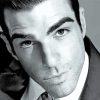 Black And White Zachary Quinto Paint By Numbers