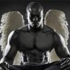 Black Male Angel - Paint By Numbers