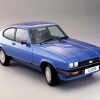 Blue Ford Capri Mk3 Paint By Numbers