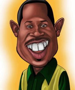 Caricature Martin Lawrence Paint By Numbers