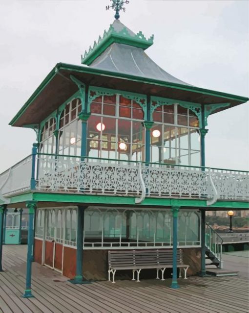 Clevedon Pier England Paint By Numbers