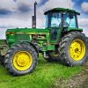 Cool John Deere Tractor Paint By Numbers