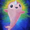 Adorable Narwhal Art Paint By Numbers