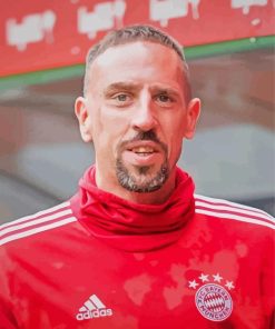 Franck Ribéry French Footballer Paint By Numbers