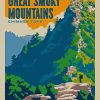 Great Smoky Mountains Poster Paint By Numbers