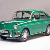 Green Volkswagen Fastback Paint By Numbers