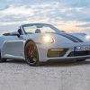 Grey Porsche 911 GTS Paint By Numbers