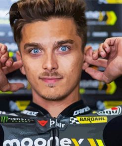 Handsome Luca Marini Paint By Numbers