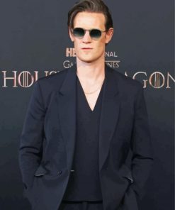 Handsome Matt Smith Paint By Numbers