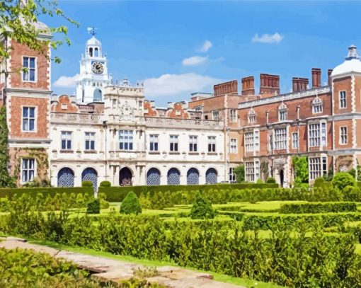 Hatfield House Hertfordshire England Paint By Numbers